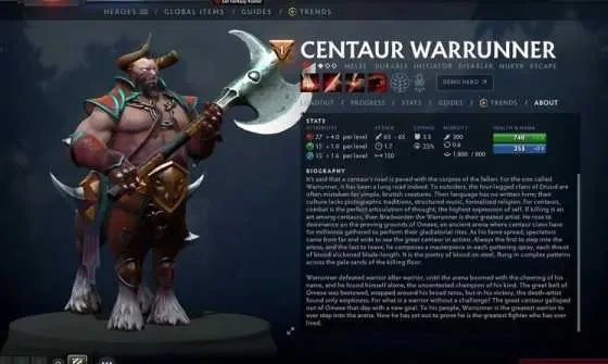 DOTA1／2半人马技能解析与出装策略