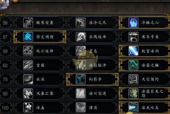 dk天赋无尽寒冬　dk无尽渴求符文