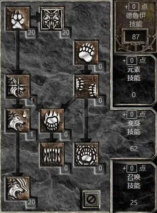 暗黑破坏神II 德鲁伊技能分配与练法指南
