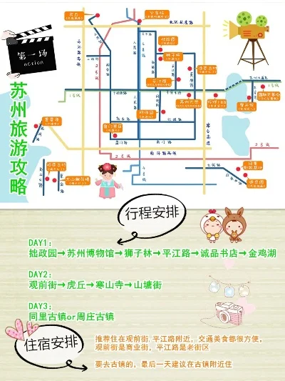 苏州旅游住宿攻略与火车游戏大全