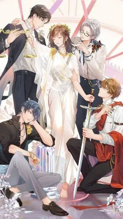 攻略对象是两男两女的游戏，渣过男配成为攻略对象