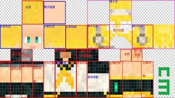 我的世界皮肤制作与导入全攻略