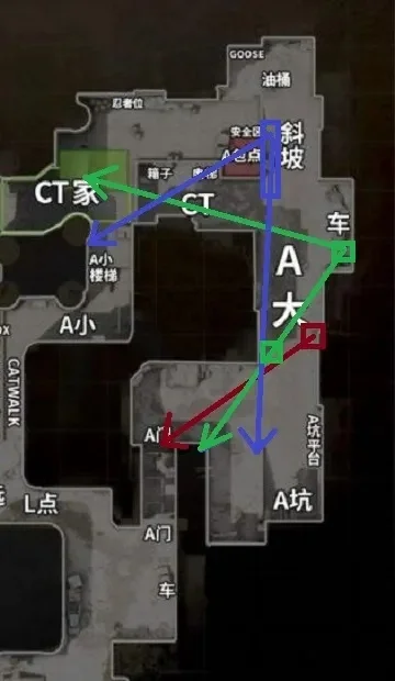 CS走位技巧：Shift键、掩体选择与地图掌握攻略